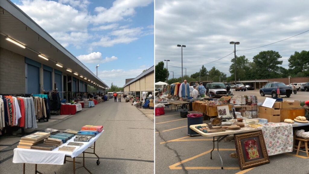 Flea Market vs. Yard Sale Variety & Quality of Items