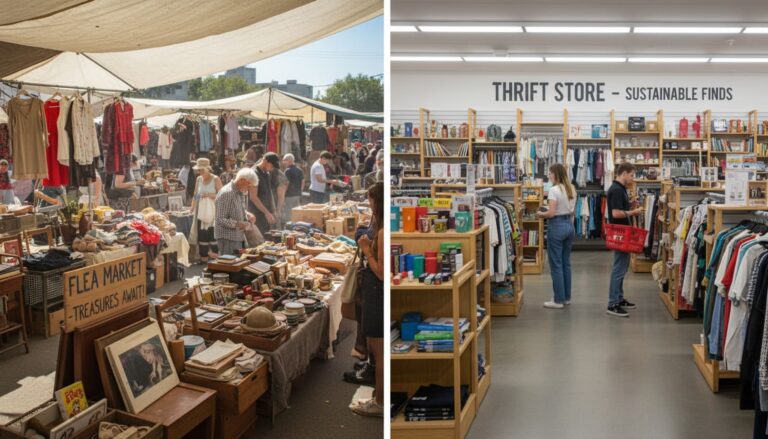 Flea Market vs. Thrift Store: What’s the Difference and Which One Should You Choose?